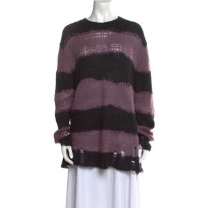 Acne studio Striped Crew Neck Sweater
